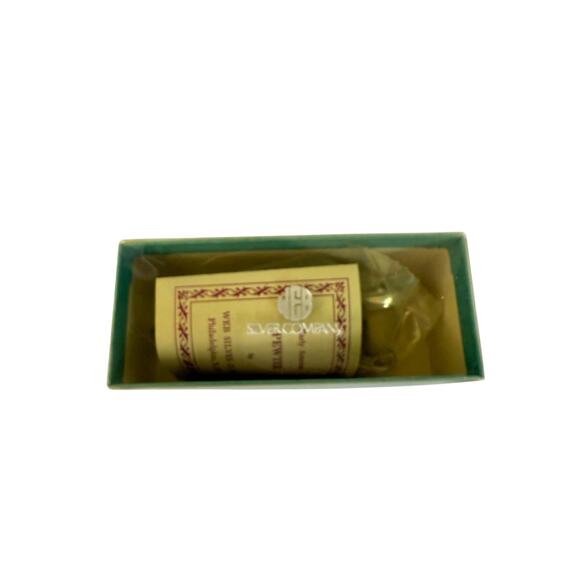 Early American Pewter Candle Snuffer Web Silver Co Philadelphia 4" New in Box - Picture 9 of 9